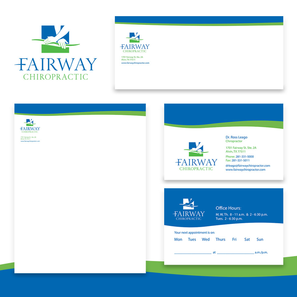 Fairway-Chiropractic-Brand-Identity-Graphic-Design-portfolio