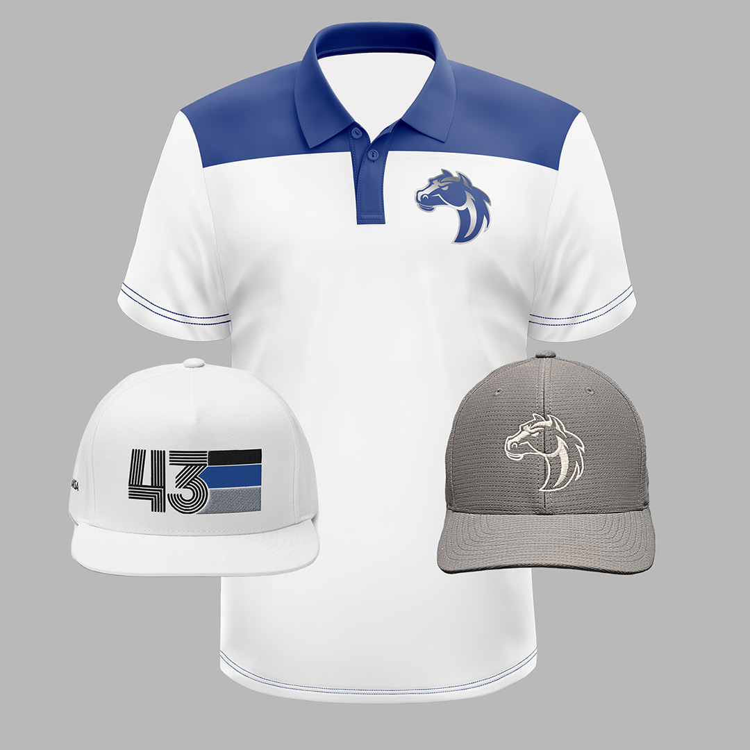 Friendswood-Broncos-Coach-Shirt-Hat-Design-Print-Media-Door-Hanger-Graphic-Design-portfolio