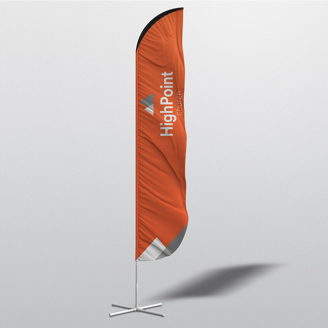 Highpoint-Church-Flag-3-Print-Media-Graphic-Design-portfolio