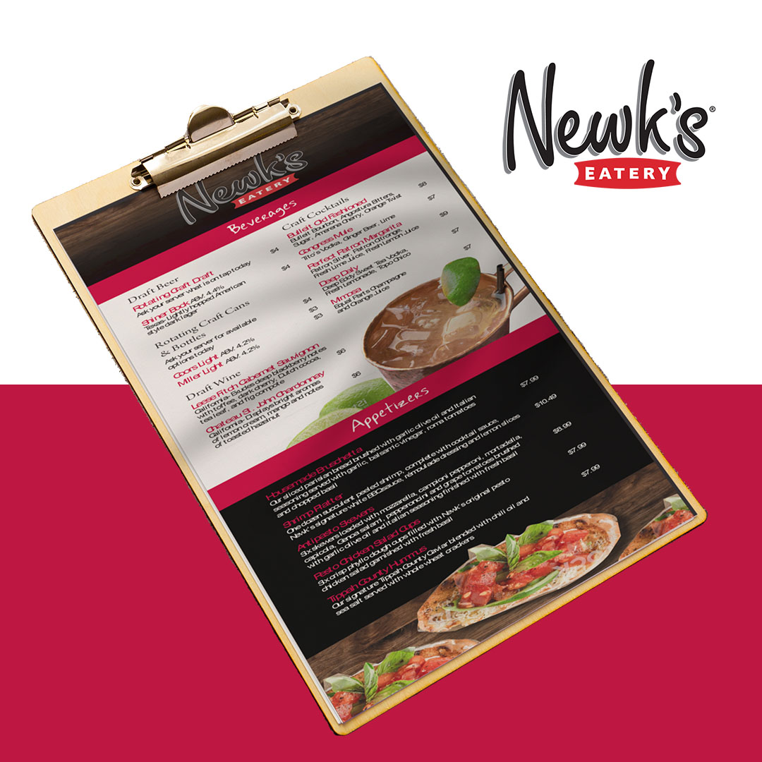 Newks-Restaurant-Menu-Graphic-Design