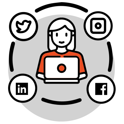 Social Media Manager Standard plan icon