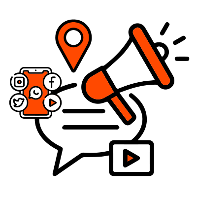 digital marketing services icon